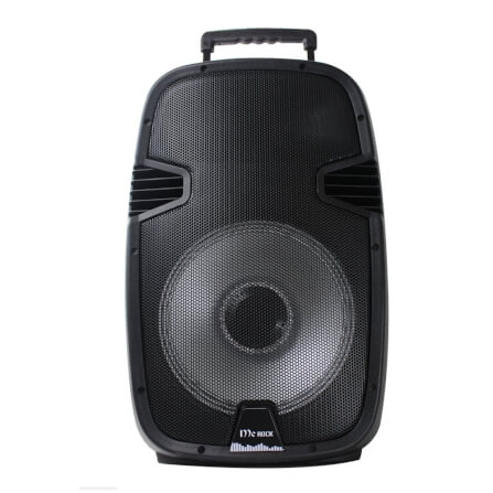 ลำโพงบลูทูธ 15 นิ้ว แถมไมค์ไร้สาย McRock รุ่น DHT-730DF(A15) พร้อมแบตเตอรี่และล้อลาก_5